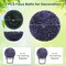 Costway 2 PCS 15" Artificial Plant Boxwood Topiary Ball Faux Lavender Decorative Balls